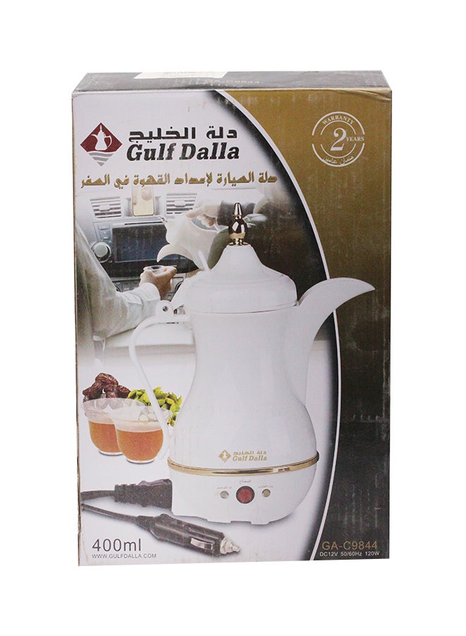 Gulf Dalla Coffee Maker With USB 400.0 ml GA-C9844 White/Gold  - Image 3