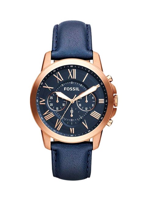 Men's Grant Water Resistant Chronograph Watch FS4835 - 44 mm - Blue