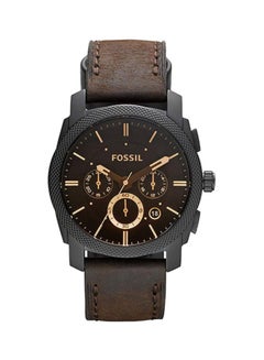 FOSSIL men Water Resistant Leather Chronograph Watch FSZ4656  - Image 1