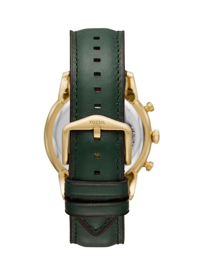FOSSIL men Townsman Leather Chronograph Watch FS5599  - Image 2