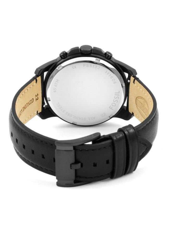 FOSSIL Men's Renewed - Grant Chronograph Watch Fs5132  - Image 2