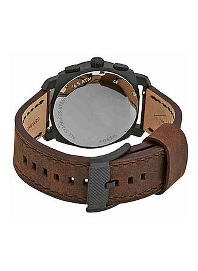 فوسيل ساعة يد بعقارب ضد الماء طراز Fs5251set للرجال - Image 2
