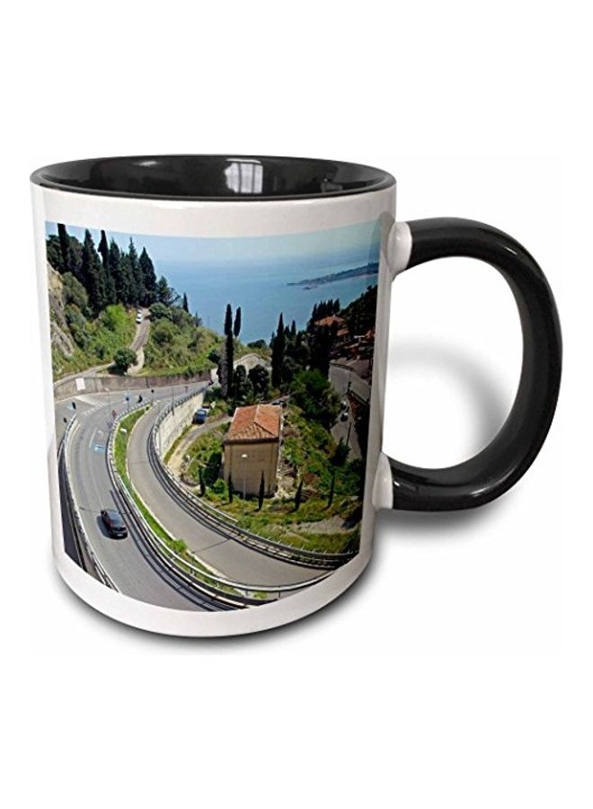 3Dروز مج سيراميك تاورمينا سيسيليان رود. متعدد الألوان