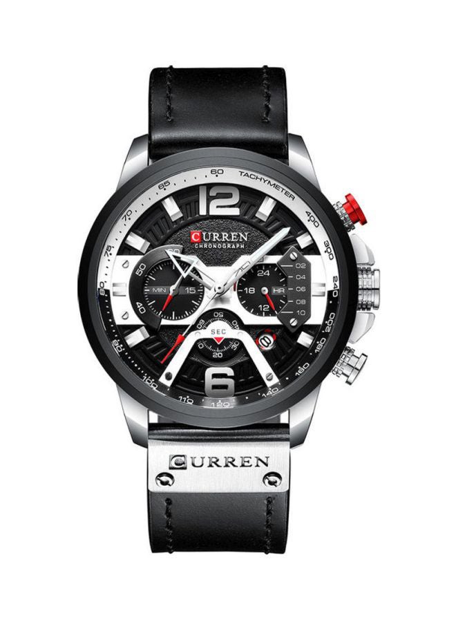 CURREN - Water Resistant Chronograph Watch 8329 - 54 mm - Black - Image 1