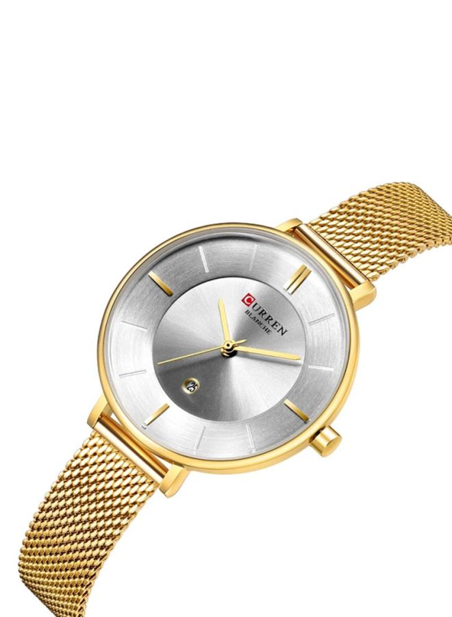 CURREN - girls Stainless Steel Analog Watch C9037L-6 - 30 mm - Gold - Image 1