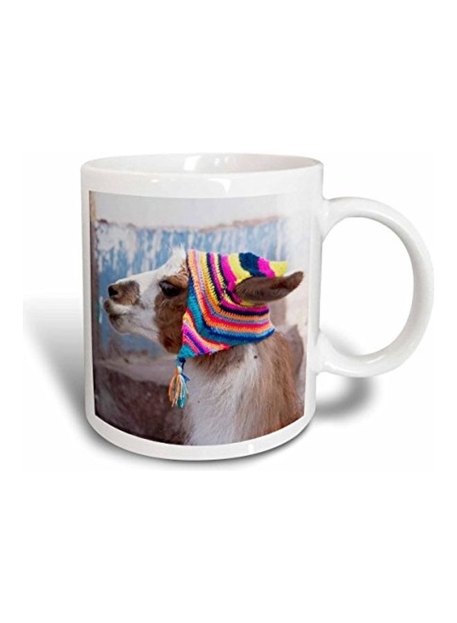 3DROSE Sheep Printed Mug White/Brown  - Image 1