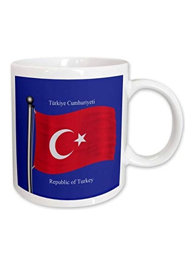 3Dروز مج من السيراميك بطبعة متعدد الألوان - Image 1