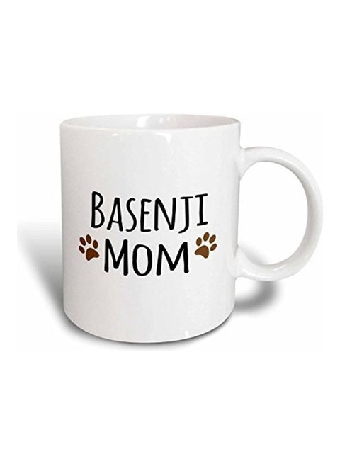 Basenji Dog Ceramic Mug Multicolour