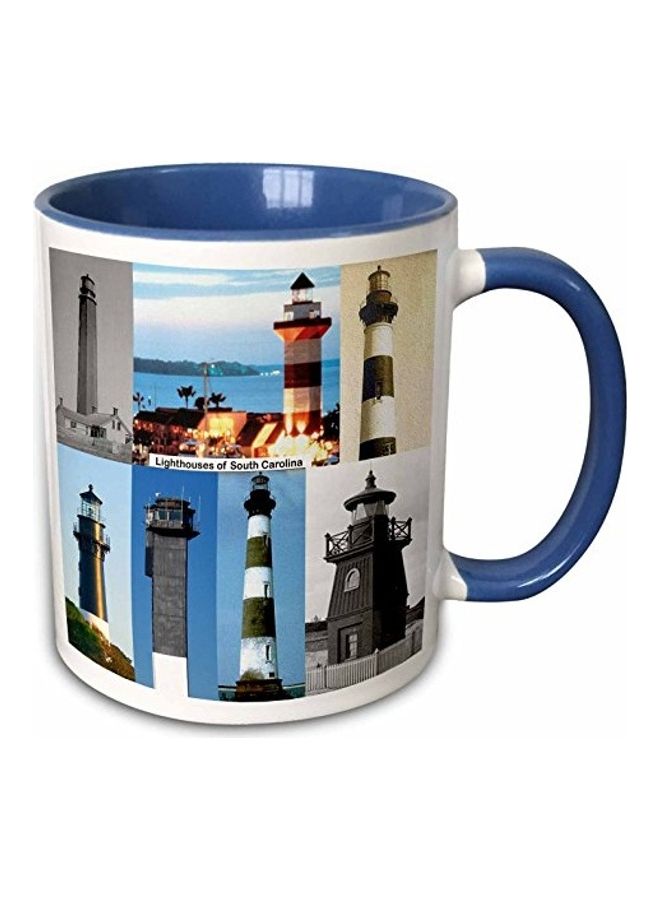 3DROSE Lighthouses Printed Mug Multicolour