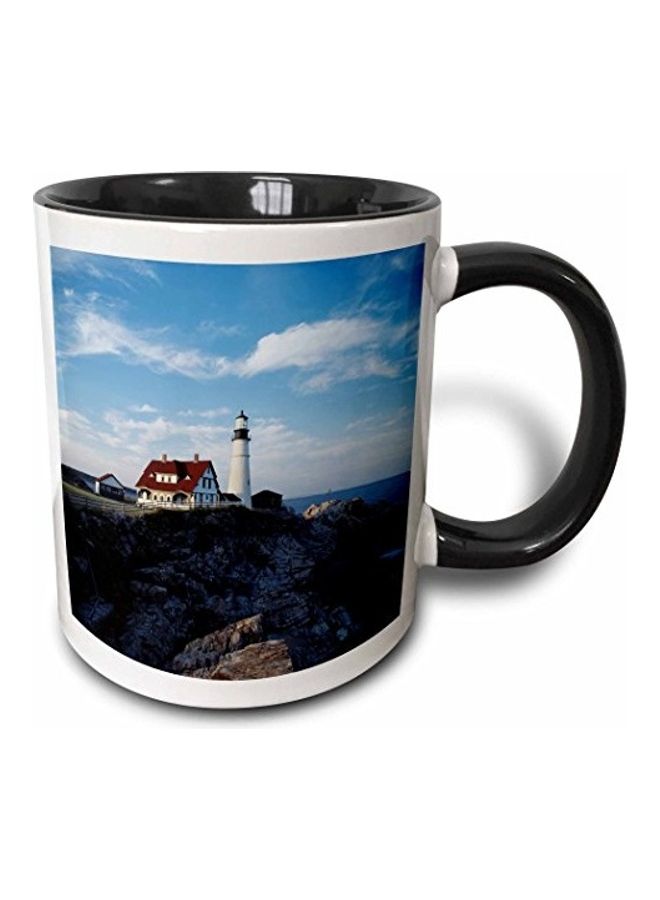 3Dروز مج بطبعة على شكل منارة متعدد الألوان