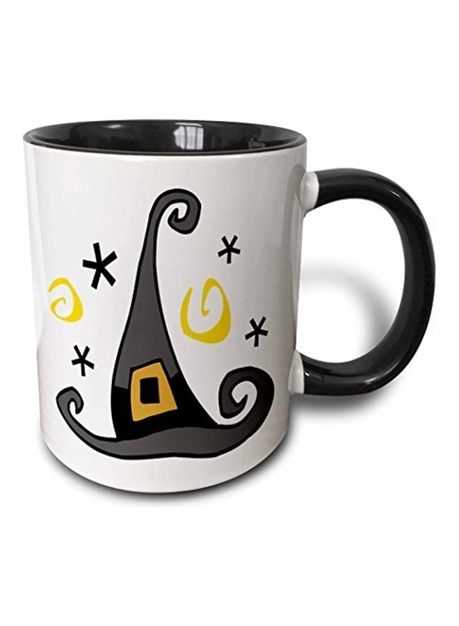 3DROSE Ceramic Mug Black/White