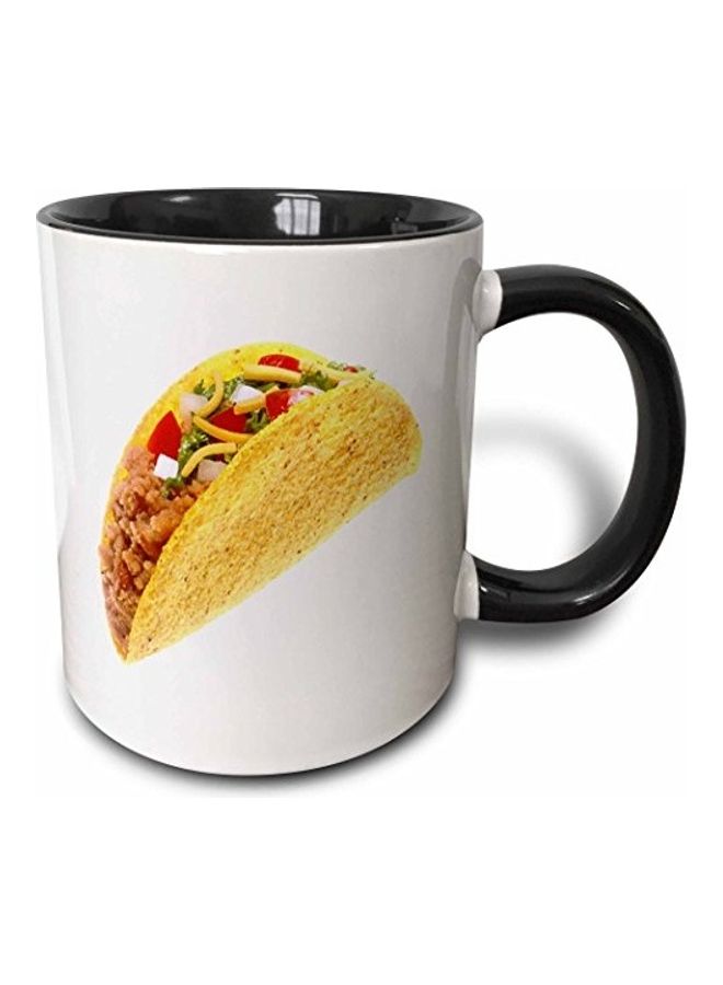 3Dروز مج قهوة بطبعة رسمة ثلاثية الأبعاد متعدد الألوان