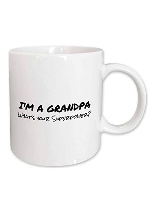 3DROSE Granddad Ceramic Mug White  - Image 1