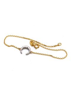 Gold Zone 18k Gold Moon Bracelet  - Image 2