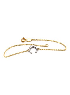 Gold Zone 18k Gold Moon Bracelet  - Image 3