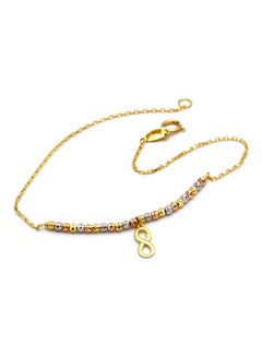 Gold Zone 18k Gold Infinity 4404 Bracelet  - Image 1