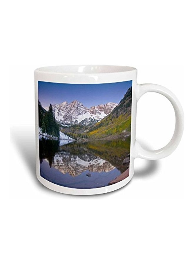 3DROSE Colorado, Rocky Mountains, Aspen, Maroon Bells  Magic Transforming Mug Multicolour - Image 1