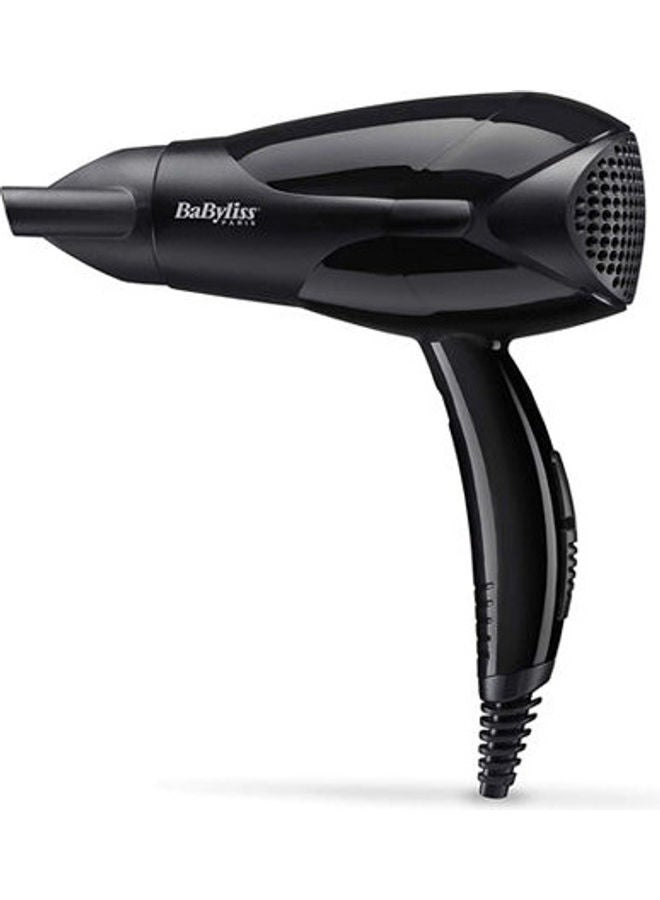 BaByliss DC Hair Dryer 2000W Black 17 x 17 x 25cm - Image 1