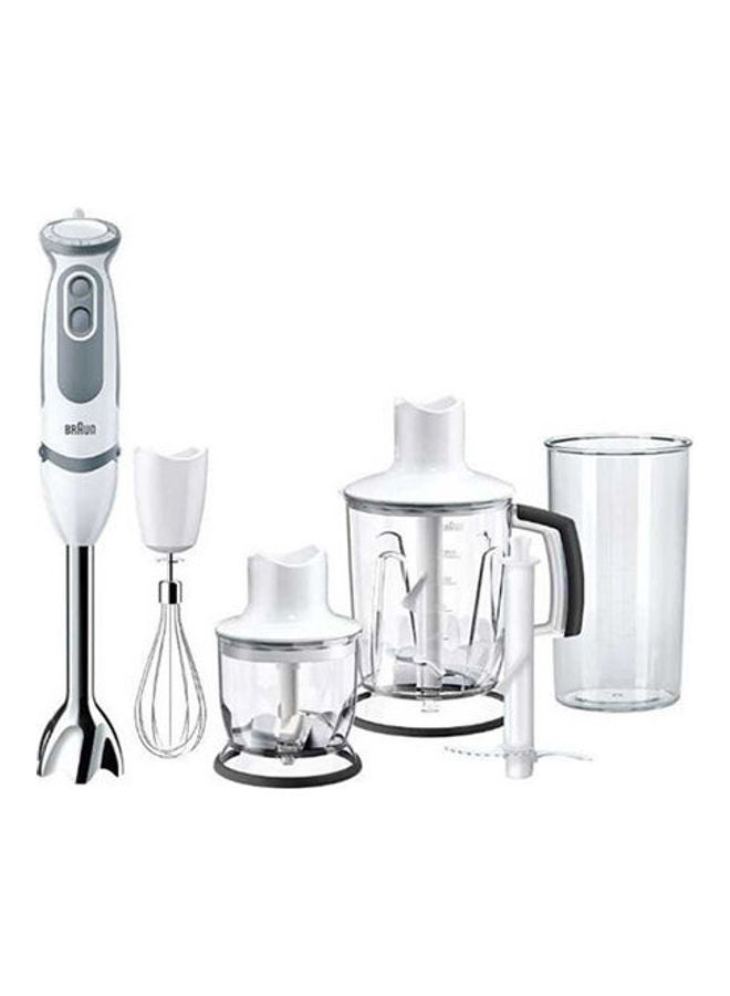 BRAUN Hand Blender Braun Stainless Steel 1.25 L 1000.0 W MQ5245 White/Grey 