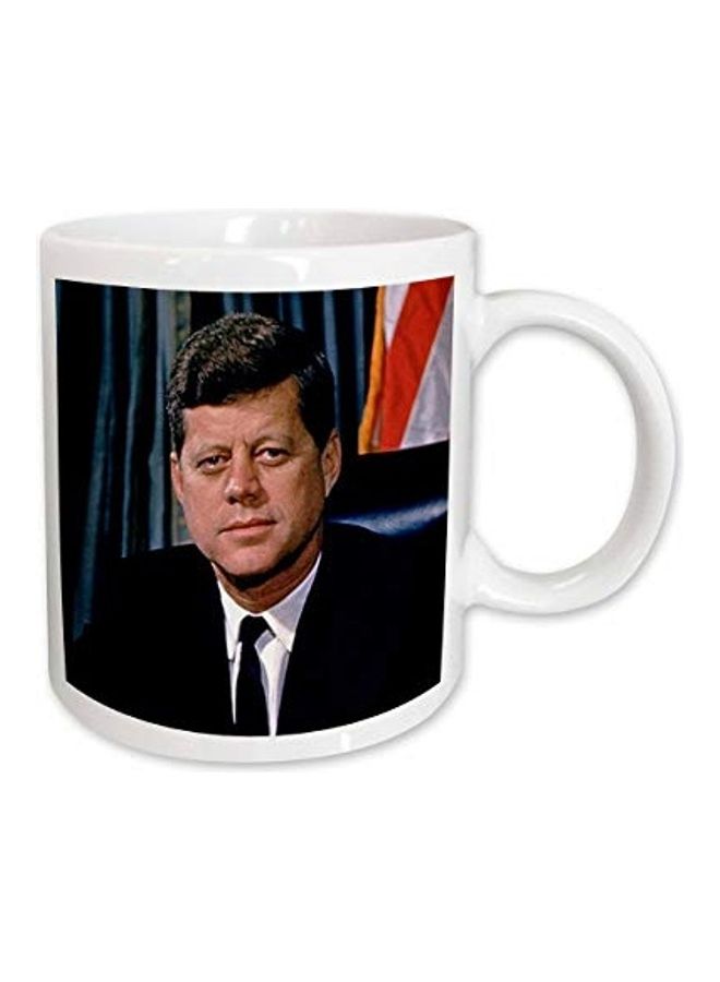 3Dروز مج من السيراميك أبيض - Image 1