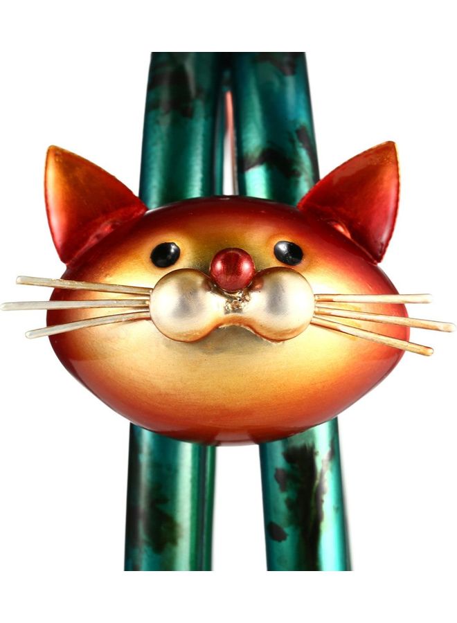 TOOARTS Spring Little Cat Home Decoration Ornament Green/Brown - Image 4