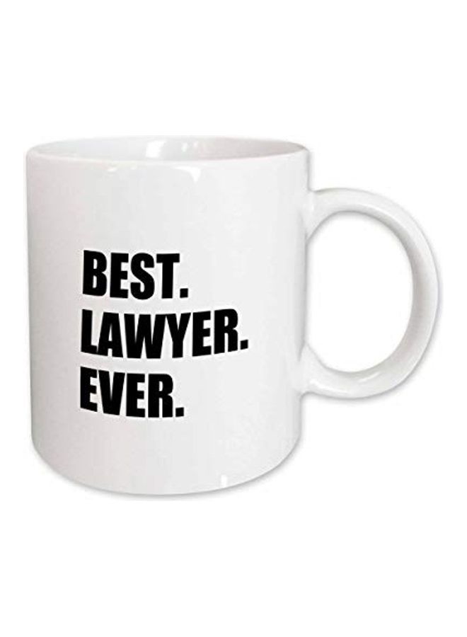 3Dروز مج من السيراميك بطبعة أبيض/ أسود - Image 1