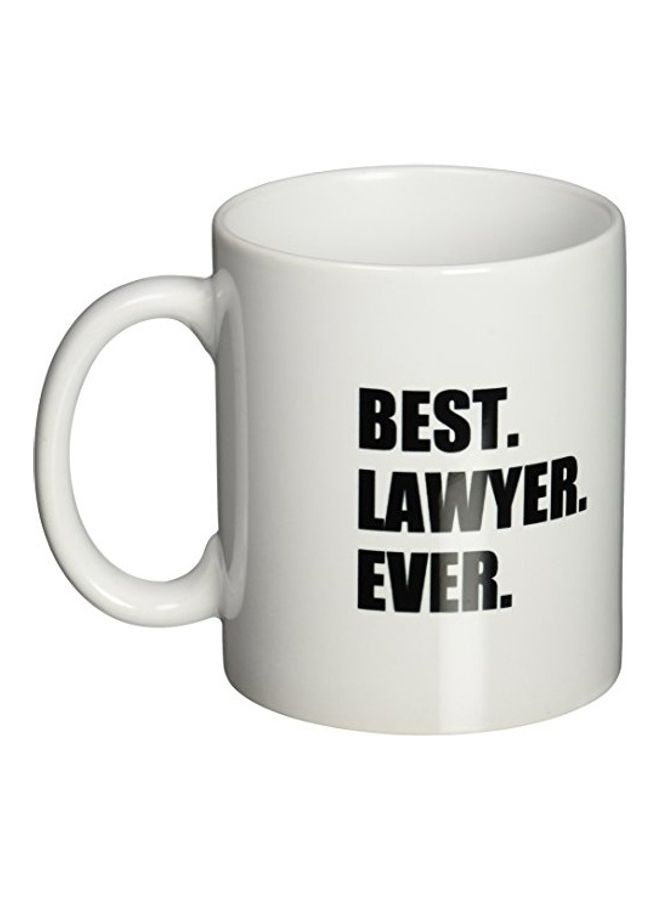 3Dروز مج من السيراميك بطبعة أبيض/ أسود - Image 2