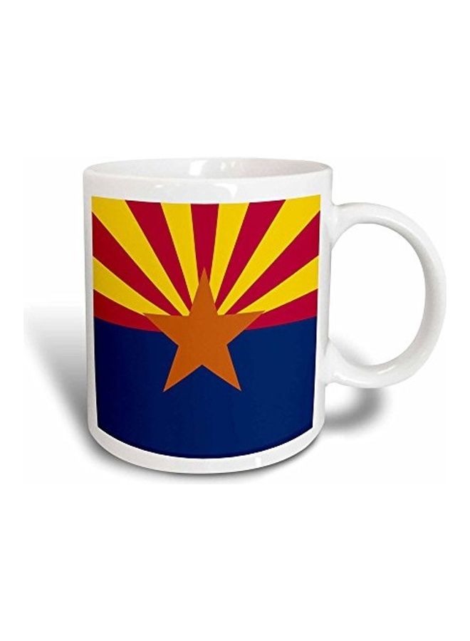 3DROSE State Flag of Arizona Magic Transforming Mug Multicolour - Image 1