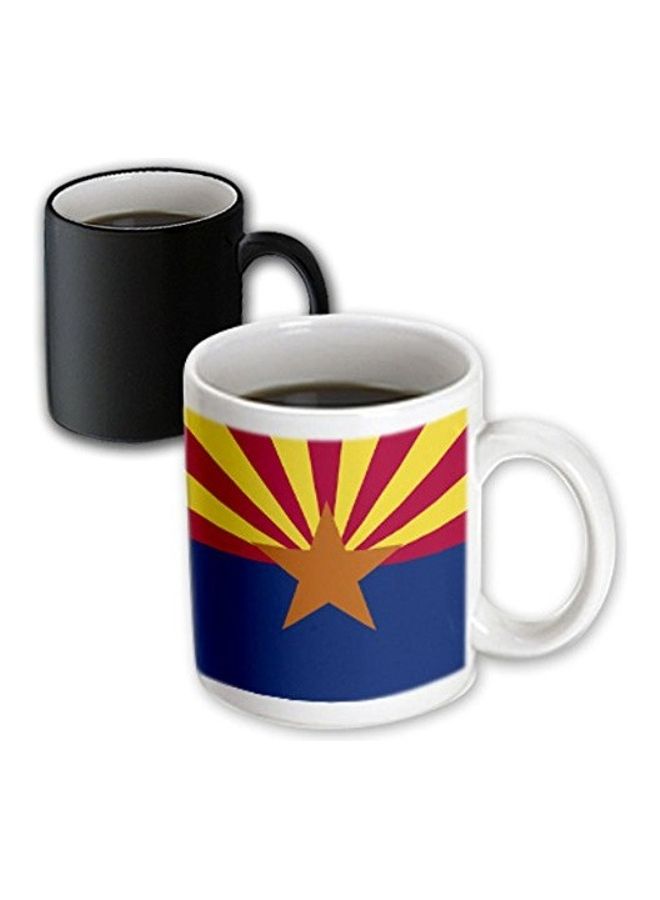 3DROSE State Flag of Arizona Magic Transforming Mug Multicolour - Image 2