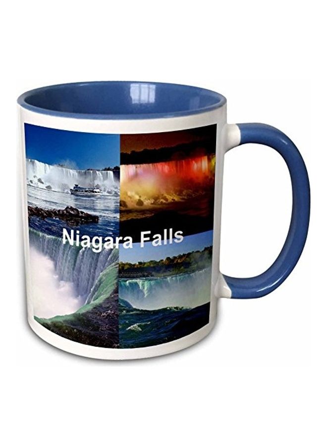3DROSE Niagara Falls Printed Mug Multicolour