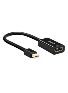 Ugreen Mini DisplayPort to HDMI Adapter Male to Female Thunderbolt 2.0  Transfer Compatible for Apple MacBook Pro MacBook Air Microsoft Surface Pro 4 3 Google Chromebook Black  - Image 1