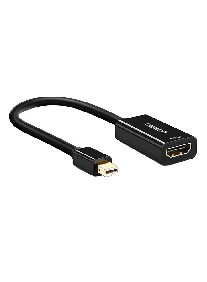 Ugreen Mini DisplayPort to HDMI Adapter Male to Female Thunderbolt 2.0  Transfer Compatible for Apple MacBook Pro MacBook Air Microsoft Surface Pro 4 3 Google Chromebook Black - Image 1