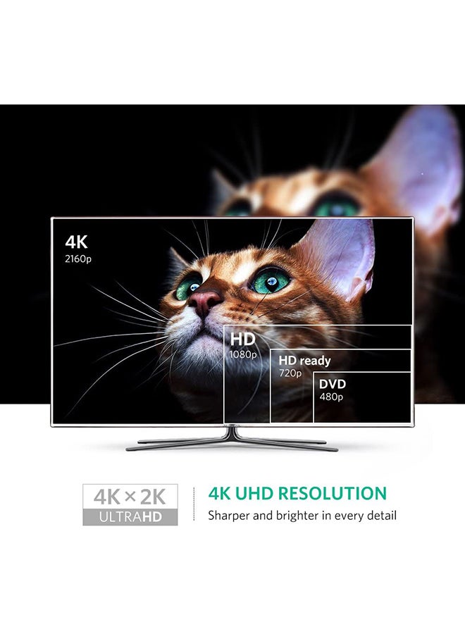 Ugreen Mini DisplayPort to HDMI Adapter Male to Female Thunderbolt 2.0  Transfer Compatible for Apple MacBook Pro MacBook Air Microsoft Surface Pro 4 3 Google Chromebook Black - Image 3