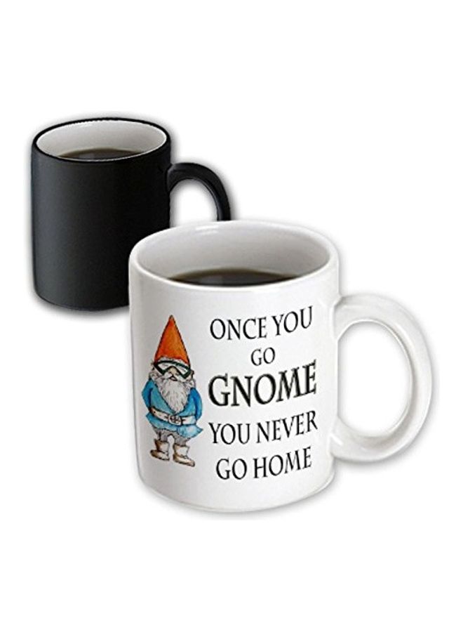 3DROSE Magic Transforming Ceramic Coffee Mug Black/White - Image 3