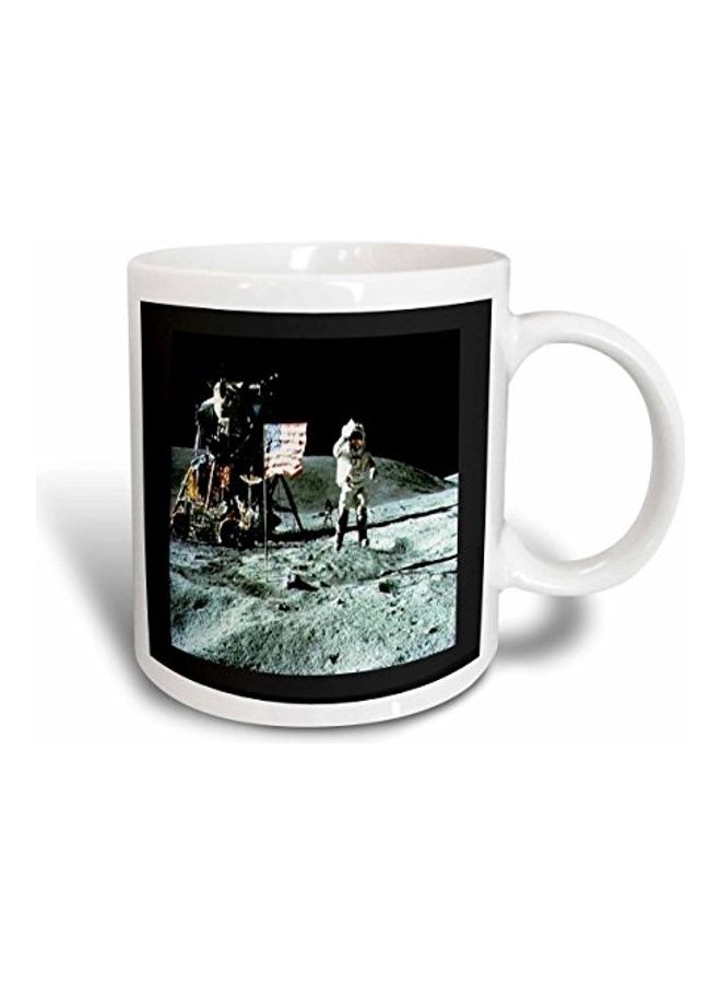 3Dروز مج قهوة بطبعة رسمة ثلاثية الأبعاد متعدد الألوان