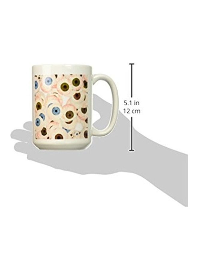 3Dروز مج من السيراميك من مجموعة آي بول متعدد الألوان - Image 2