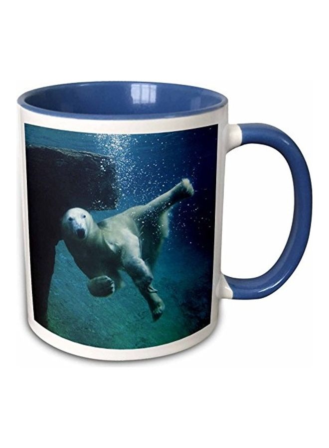 3Dروز مج من السيراميك بطبعة متعدد الألوان