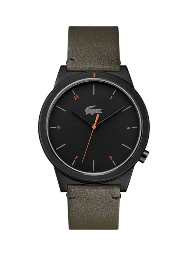 LACOSTE Men's Leather Analog Wrist Watch 2010991 - Image 1