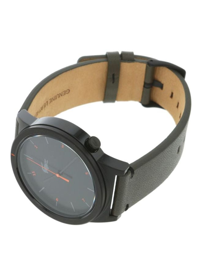 LACOSTE Men's Leather Analog Wrist Watch 2010991 - Image 5