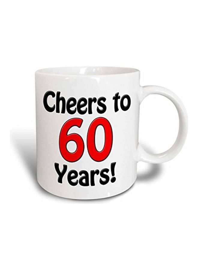 3DROSE Printed Ceramic Mug Multicolour