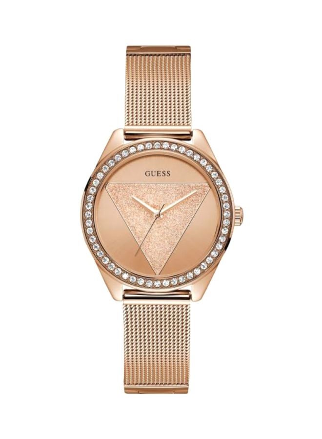 GUESS Women's Water Resistant Analog Watch W1142L4 - 37 mm - Rose Gold - Image 1