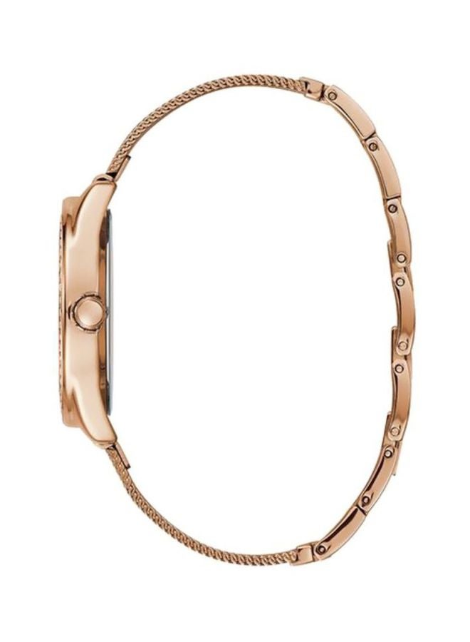 GUESS Women's Water Resistant Analog Watch W1142L4 - 37 mm - Rose Gold - Image 3