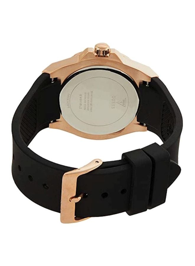 GUESS Women's Venus Water Resistant Chronograph Watch GW0118L2 - 39 mm - Black - Image 2