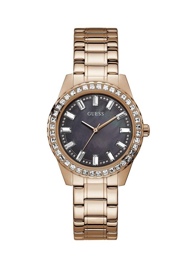 GUESS Women's Night Life Water Resistant Analog Watch GW0111L3 - 38 mm - Rose Gold  - Image 1