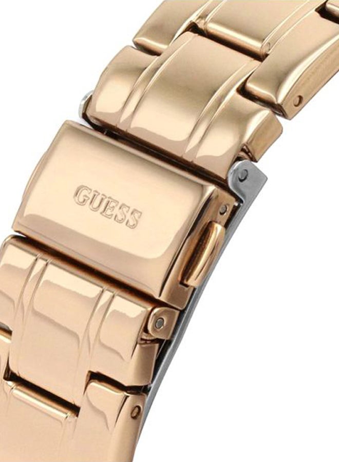GUESS Women's Night Life Water Resistant Analog Watch GW0111L3 - 38 mm - Rose Gold  - Image 5