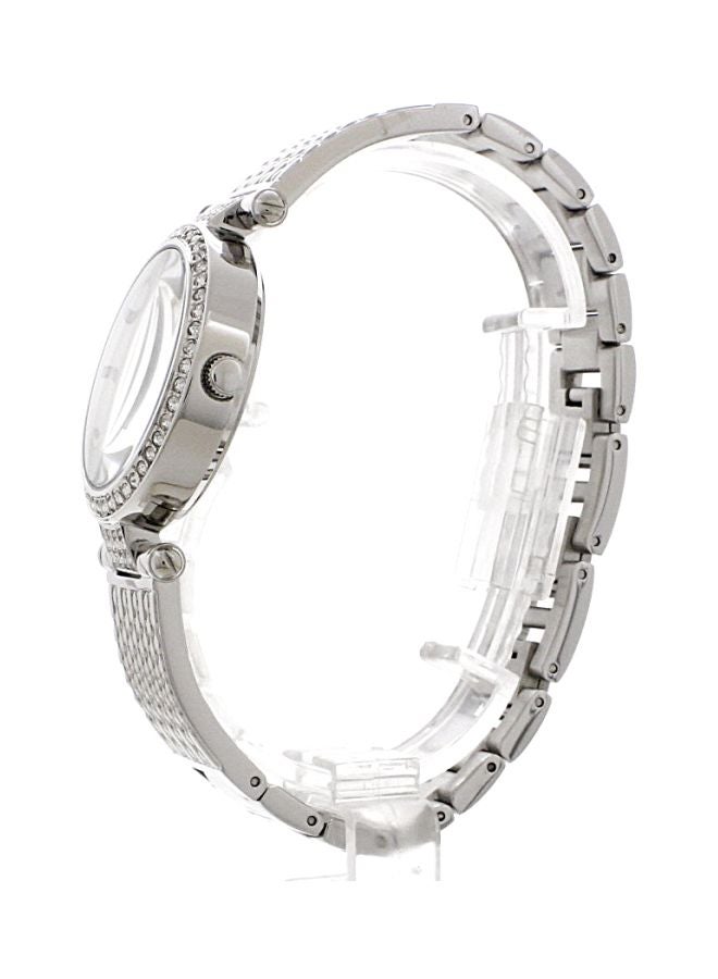 GUESS Women's Muse Water Resistant Analog Watch W1008L1 - 32 mm - Silver - Image 3