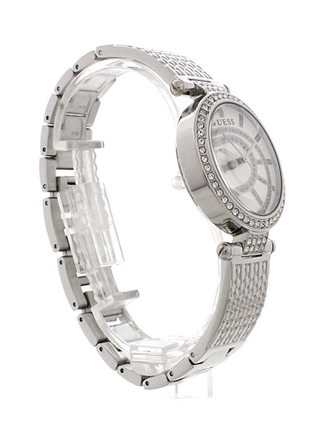 GUESS Women's Muse Water Resistant Analog Watch W1008L1 - 32 mm - Silver - Image 5