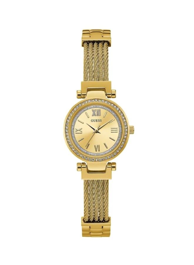 جس ساعة يد بعقارب مضادة للماء طراز W1009L2 للنساء - Image 1