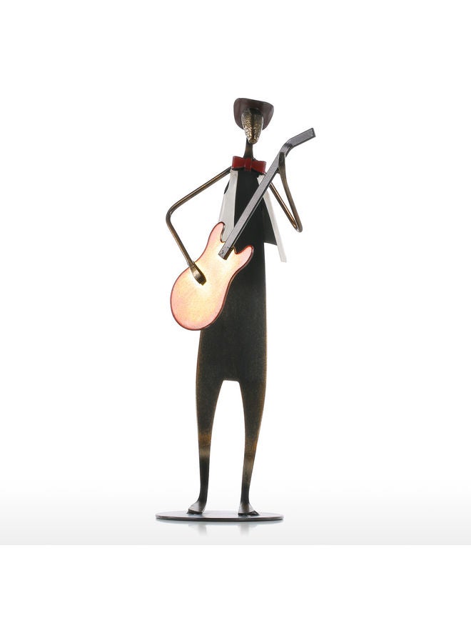 TOOARTS Guitar Music Home Decor Ornament Brown - Image 1