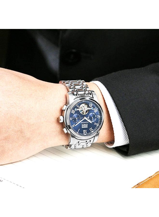 جوانكين ساعة يد ميكانيكية مقاومة للماء طراز SW0009 للرجال - Image 5